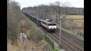4K Rfo 1831 Passeert Met Gefcotrein De Burg. Van Voorst Tot Voorstweg In Tilburg Nl 21-3-2021