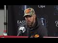 Canes' Taylor Hall and Nikolaj Ehlers talk effort, adversity after first playoff loss
