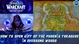 How to open Gift of the Phoenix Treasure in Eversong Woods | Housing Decor: Gilded Eversong Cup