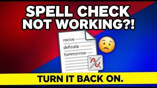 Google Docs Spell Check Not Working — Turn It Back On! Guide