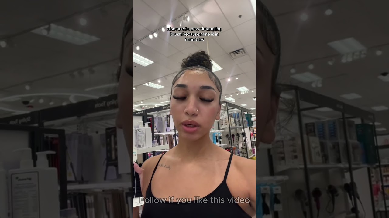 come to @target with me for curly hair essentials 