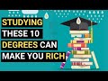 10 degrees you should study if you want to be rich