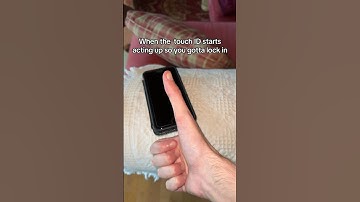 When Touch ID doesn’t work