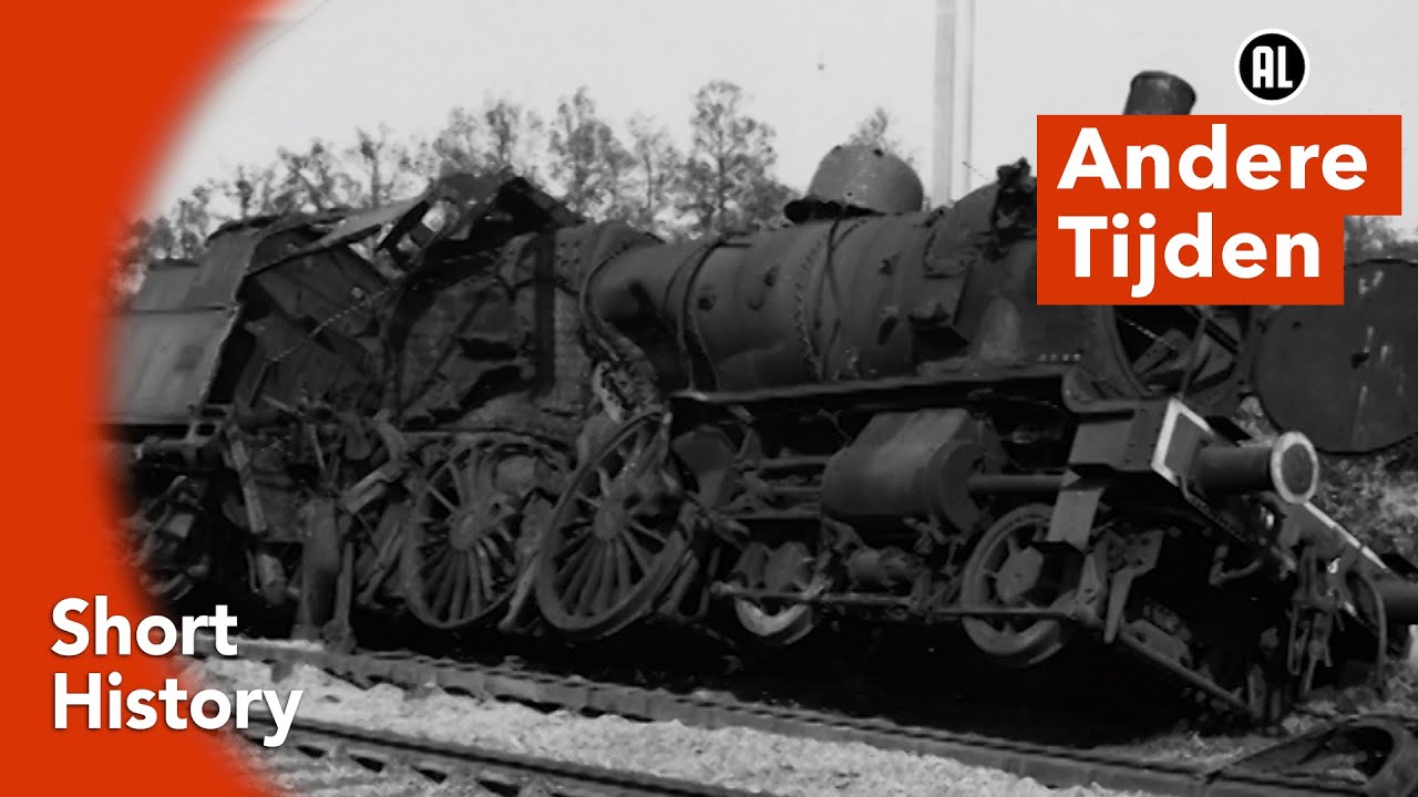Hoe een NSB-trein werd beschoten | ANDERE TIJDEN