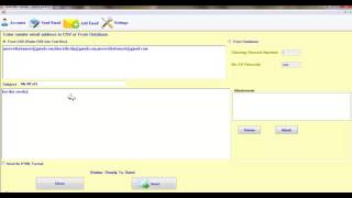 How Send Bulk Mail in Vb net