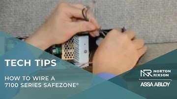 How to Wire a Norton Rixson 7100 SafeZone - Technical Product Support