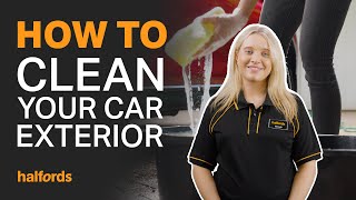 How to clean your car exterior | Halfords UK