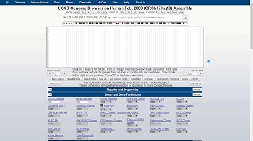 3.4. Biological Databases - Practice Session : Exploring the UCSC Genome Browser