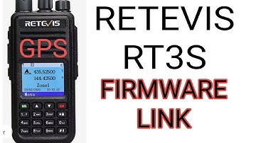 Retevis RT3S , GPS Firmware Download Link
