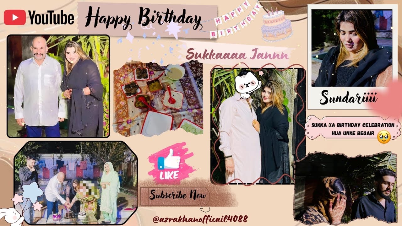 SUKKA KA BIRTHDAY 🎁 SUKKA NHI AA PAYE!!SUKKA KI YAAD MEIN KIYA CELEBRATION 🎉 