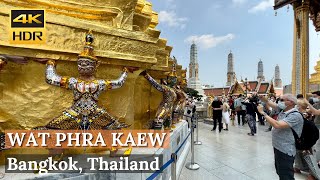 [BANGKOK] Wat Phra Kaew (Temple of Emerald Buddha) - Amazing Temple Must Visited!  [4K HDR]