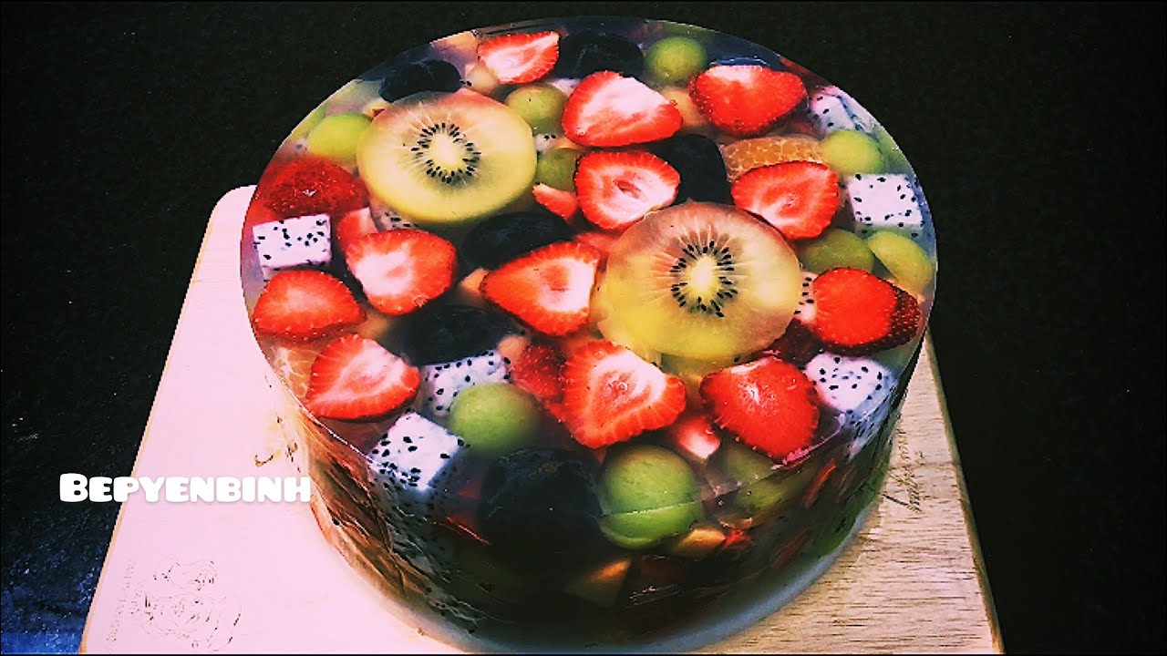 RÂU CÂU TRÁI CÂY. CÁCH LÀM RÂU CÂU TRÁI CÂY GIÒN NGON MÁT LẠNH GIẢI ...