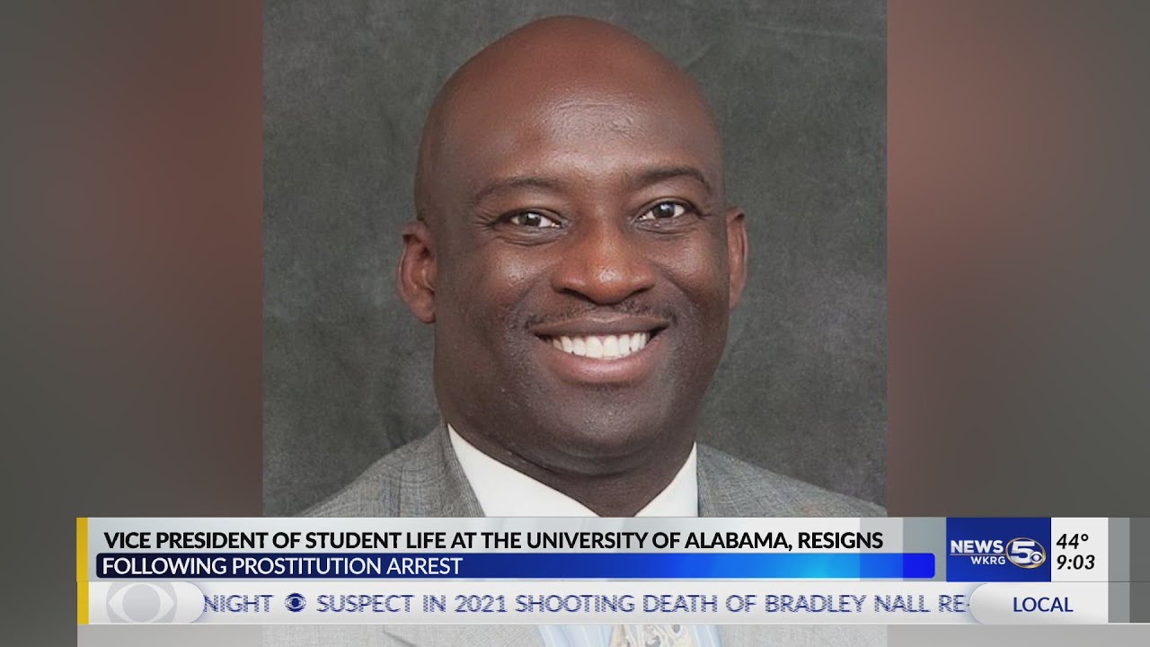 Vice President Of Student Life At The University Of Alabama, Resigns Following Prostitution Arrest