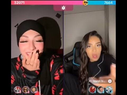 حل الخلاف بين نورس ونورال الجزائرية || نوريل توضح سبب الغاء المتابعه على نورس ||