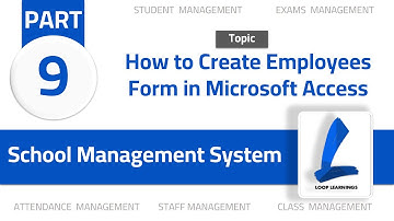 School Management System | Part-9 | Making Employees Form