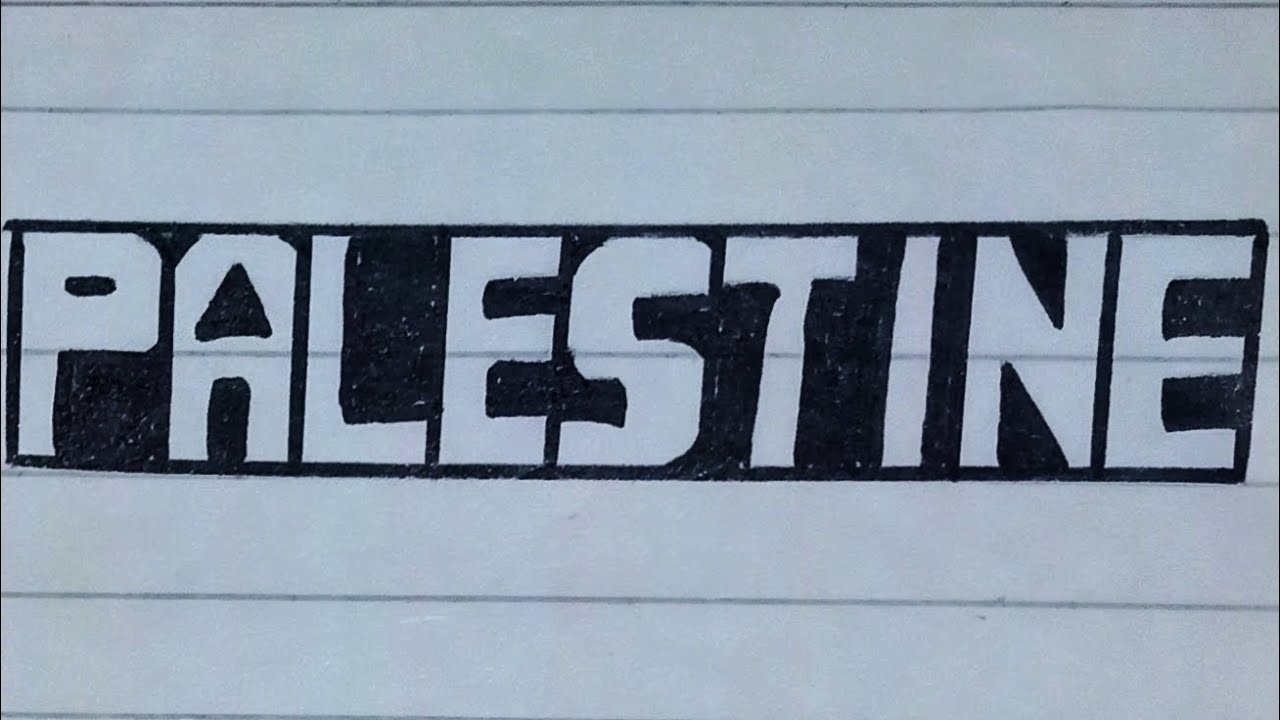 Beautiful Palestine Flag|Palestine Flag Drawing|Palestine handmade Flag|Palestine|M MuzzammiL Arts
