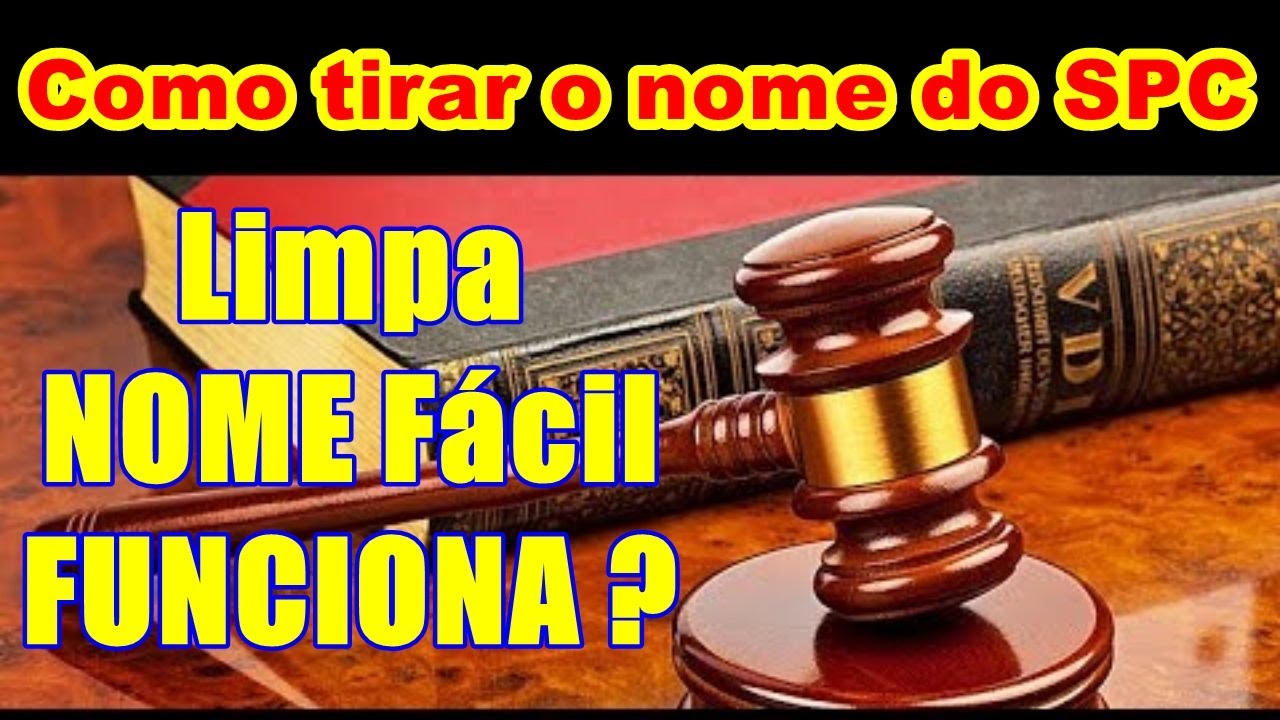 COMO Tirar o NOME do SPC - Limpa NOME Fácil FUNCIONA ? - YouTube