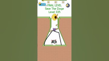 The FINAL Level. Save The Doge Level 325 #savethedoge #gaming #shorts
