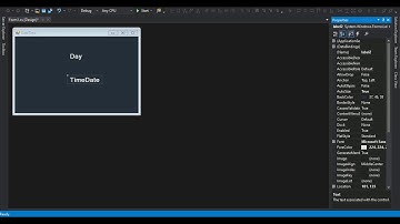 C#  Display Time date an label windows form application using C Sharp