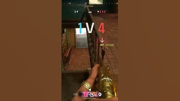 Clutch 1 V 4 In Search And Destroy #CallOfDuty #COD #MW3 #Shorts #Gaming #Gameplay #Like #Subscribe