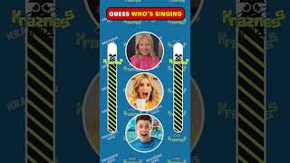 Guess who's singing?🎵Payton Delu, Rebecca Zamolo, Bryton Myler