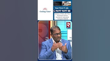 Coding Tutor Founder & CEO Mr. Phaniraj Jaligama Exclusive Interview | Your First IT Job | RTV