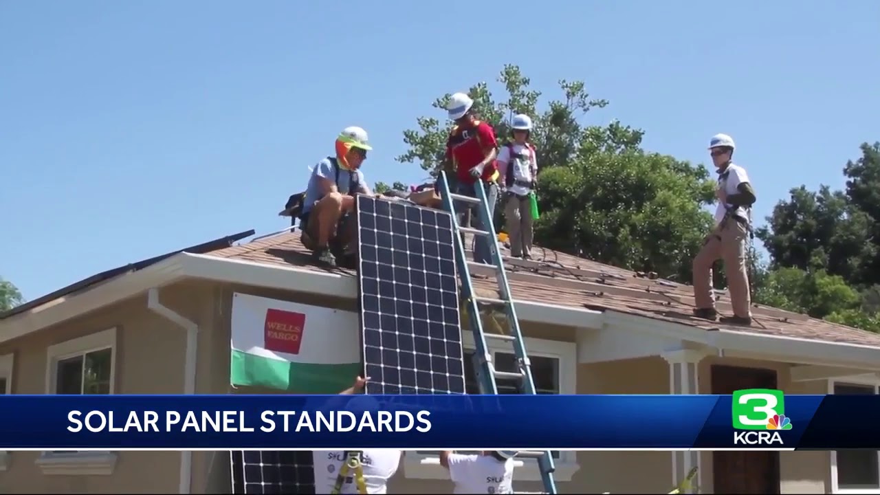Regulator OKs solar panel mandate for new California homes YouTube