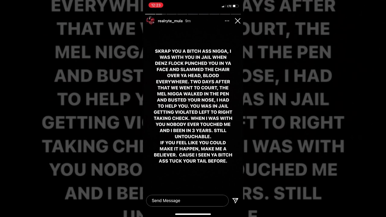 Jeezy Mula calls Skrap a b!tch! War in the Woos?? Real Ryte 80z vs 1090?🤯 