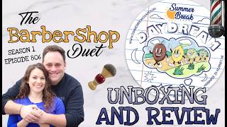 The Barbershop Duet - Daydream Shave Soap by Summer Break Soaps - Unboxing and Review