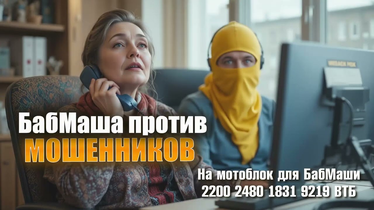 БабМаша против мошенников, секас по телефону 🤣