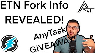 Electroneum Fork Information Revealed! AnyTask GIVEAWAY!