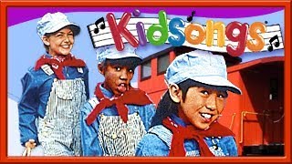Kidsongs | Little Red Caboose | We Love Trains | Caboose Song for Kids | Kids Songs | PBS Kids TV