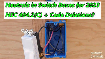 NEC 2023 404.2(C) Switches Controlling Lighting Loads, Code Deletions? What Deletions?