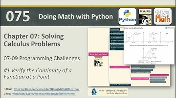 Math with Python 075 - 07-09 (1) verify continuity of function