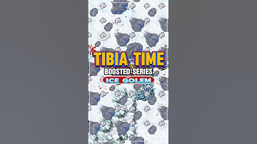 Tibia Time Boosted Series: Ice Golem! ❄️ #tibia #gaming #mmorpg #shorts