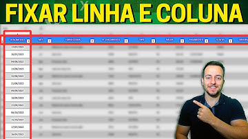 Como Fixar Linhas e Colunas no Excel | Congelar Mais de Uma Linha na Planilha