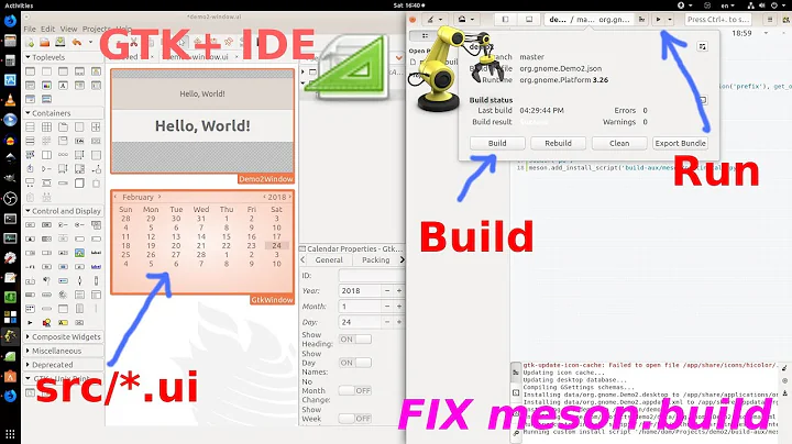 GTK+ Developer: GNOME Builder IDE and Glade UI