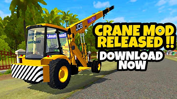 Crane Mod Released For Bus Simulator Indonesia - Car Mod in Bussid - Bussid Bus Mod - Bussid Car Mod