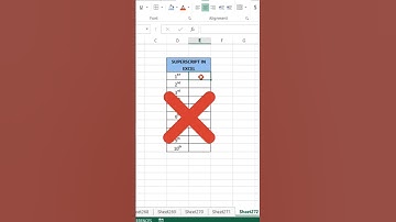 Superscript in excel shortcut | excel | #shorts #viralvideo #trending #excel