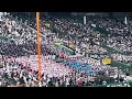 ついに甲子園で演奏! 中越のロケットクイーン!
