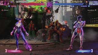 Street Fighter 6 Manon v Juri rage quit
