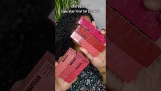Maybelline Superstay Vinyl Ink Lipsticks - 6Shades