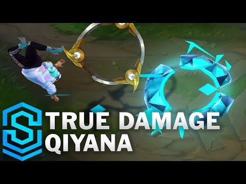 True Damage Qiyana Skin Spotlight - Pre-Release - League of Legends