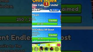 After Years Of Playing Toilet Tower Defense I Finally Claimed My Permanent 50% Endless Xp Boost