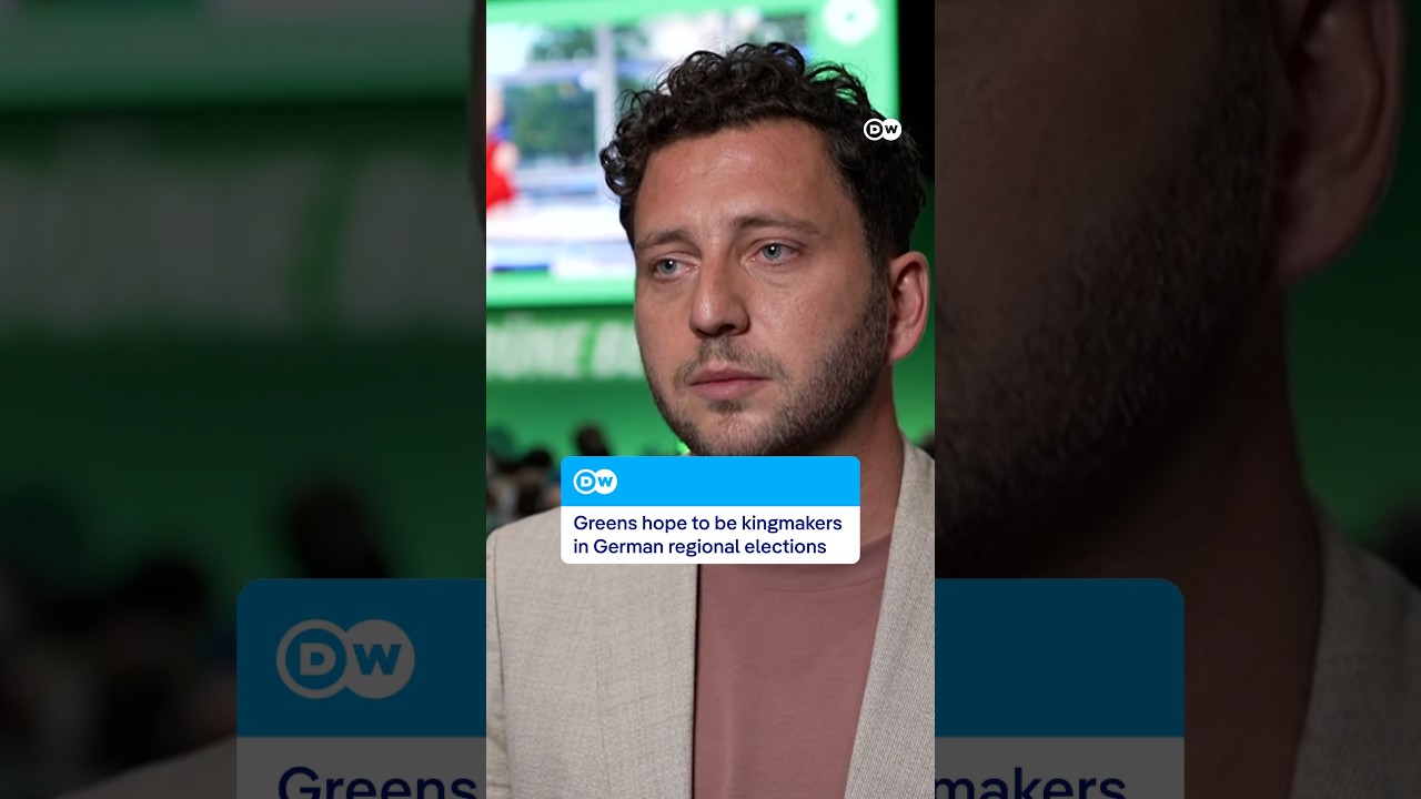 Greens hope to be kingmakers in German regional elections | DW News