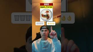 World Cup match balls 🗑️👌 #football #soccer #ball #adidas