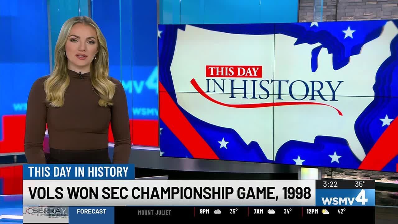 This Day in History: Vols win SEC Championship in 1998