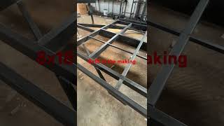 8x18 food trailer in the making