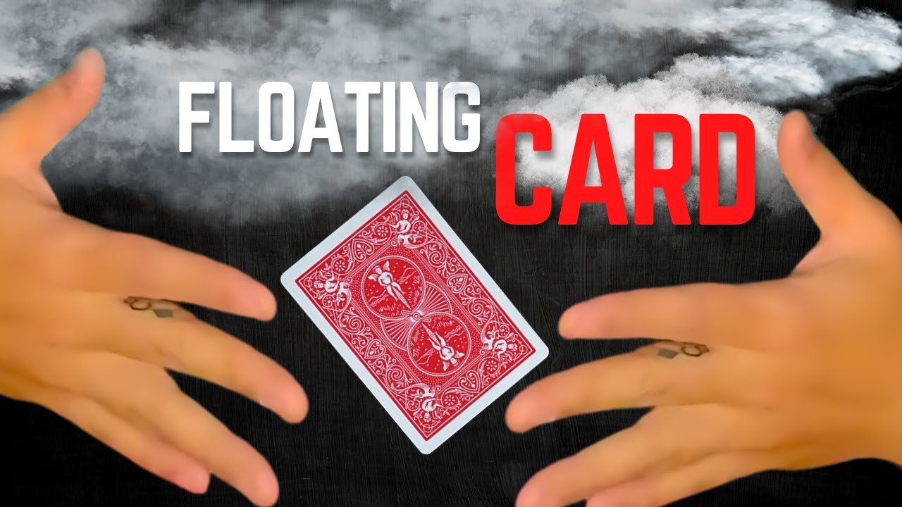 Retention Card Trick FLOATING CARD YouTube