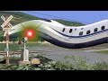 新幹線N700系電聯車が走る踏切★電車・貨物列車・信号機 part 3